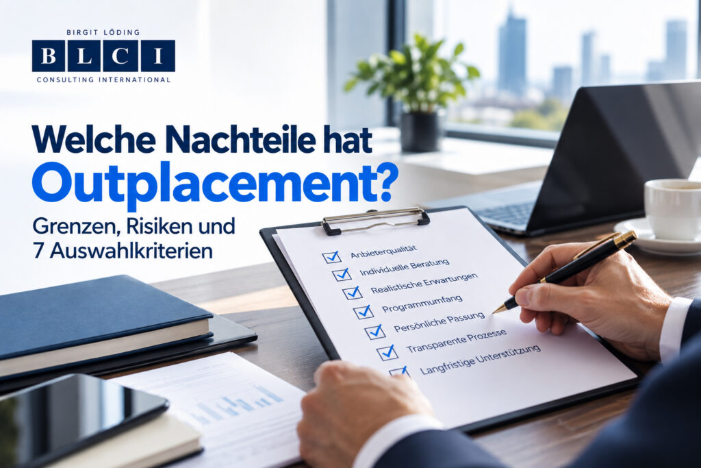 Welche Nachteile hat Outplacement? Grenzen, Risiken und 7 Auswahlkriterien