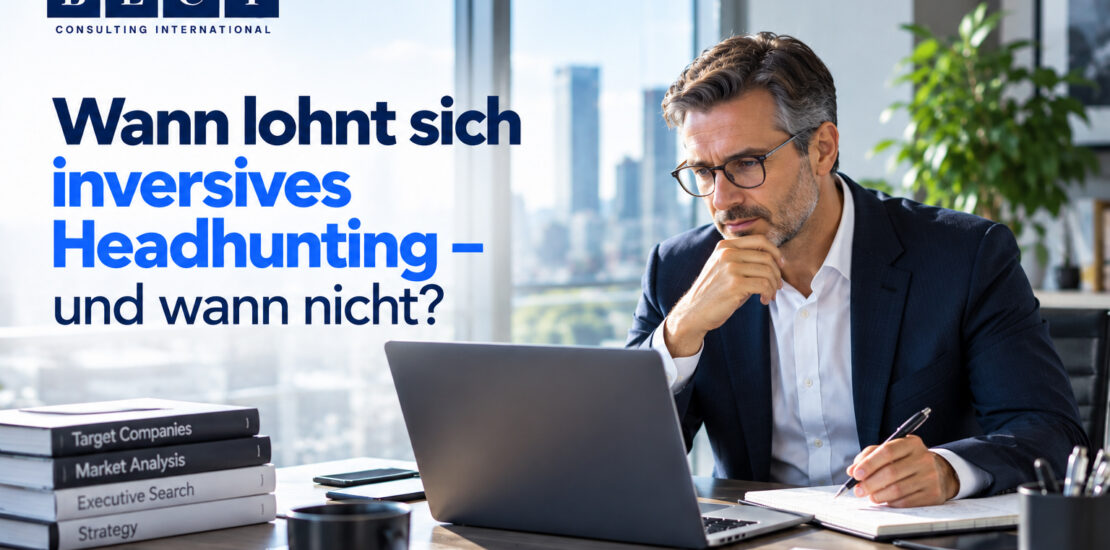 Wann lohnt sich inversives Headhunting – und wann nicht?