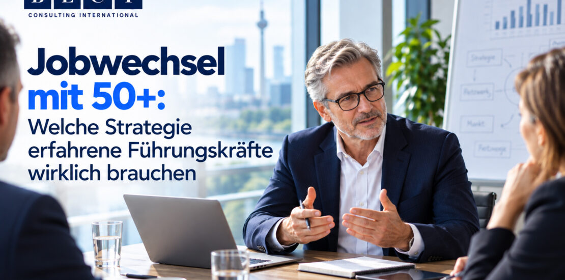 Jobwechsel mit 50+: Welche Strategie erfahrene Führungskräfte wirklich brauchen